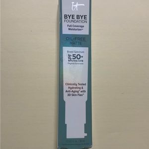 IT Cosmetics Bye Bye Foundation - Light. New in box